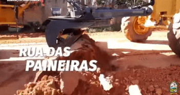 Rua das Paineiras recebe serviço de infraestrutura