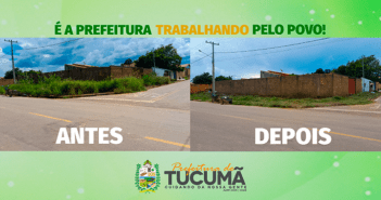 Equipe da Secretaria de Meio Ambiente de Tucumã Realiza Mutirão de Limpeza nas Ruas, Calçadas e Praças da Cidade